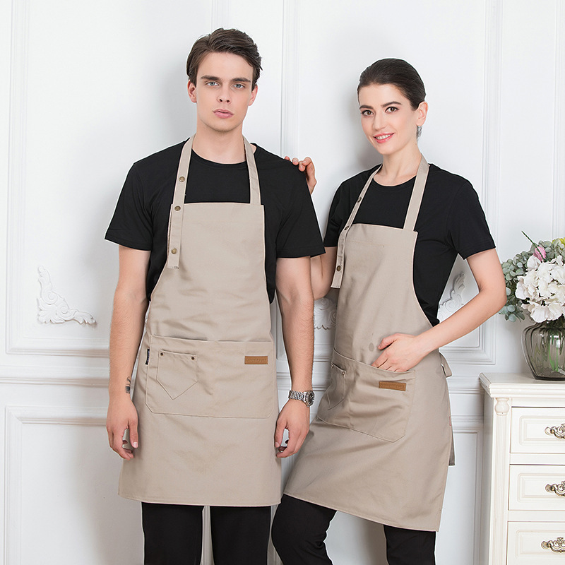 Camping Cooking Apron - مآزر المطبخ بشعار العلامة التجارية المخصصة