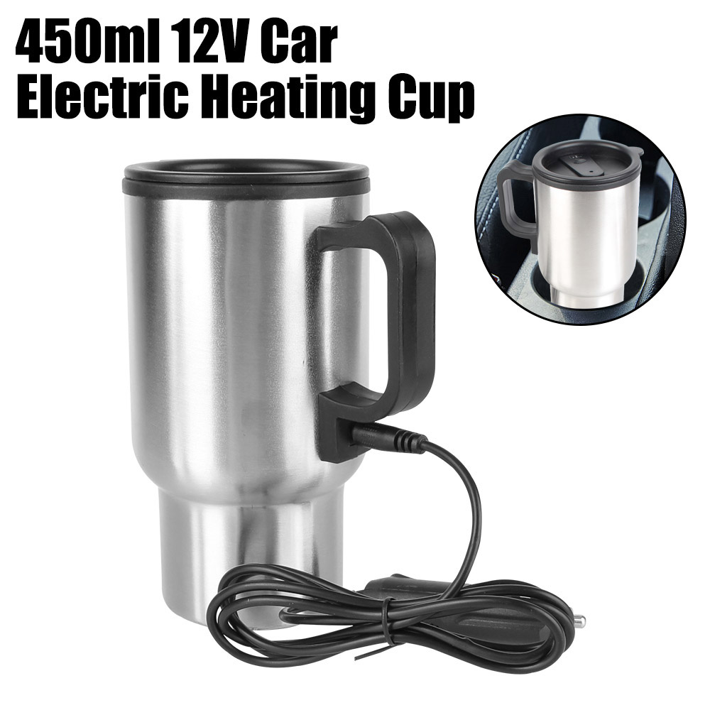 Camping Cooking Electric - 12 فولت 450 مللي سيارة القهوة