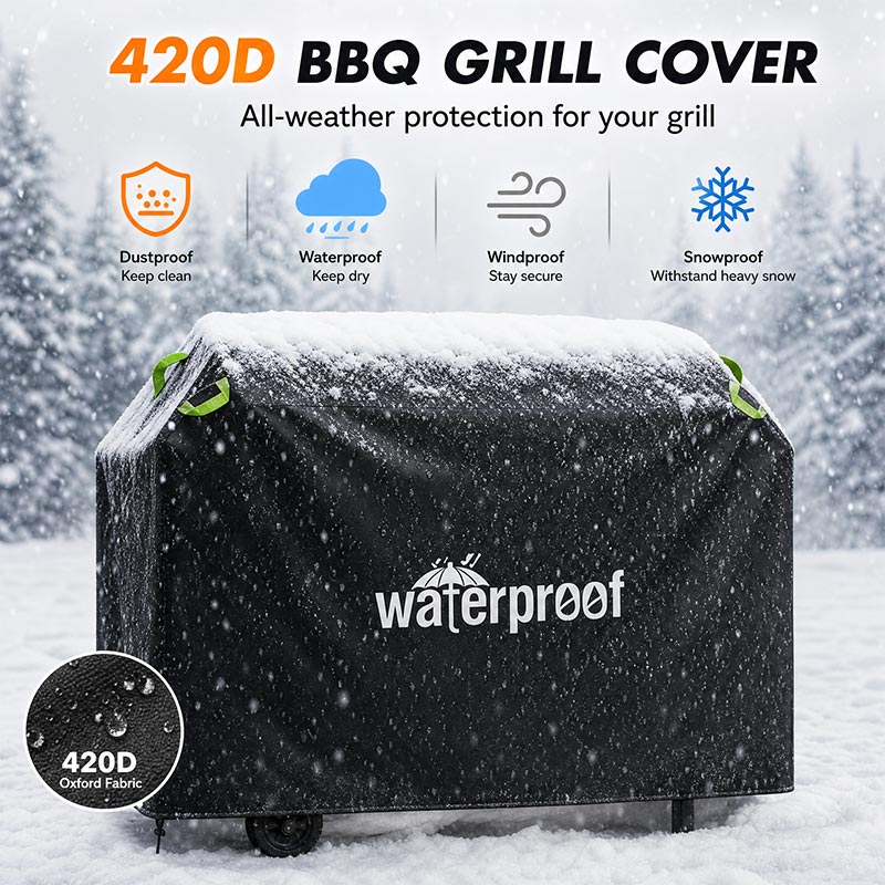 Camping Cooking Tent - غطاء شواية فحم خارجي مقاوم للمطر