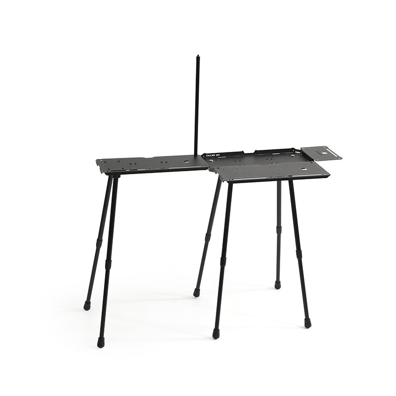 Camping Cooking Table With Storage - طاولة تخييم قابلة للطي مع حامل