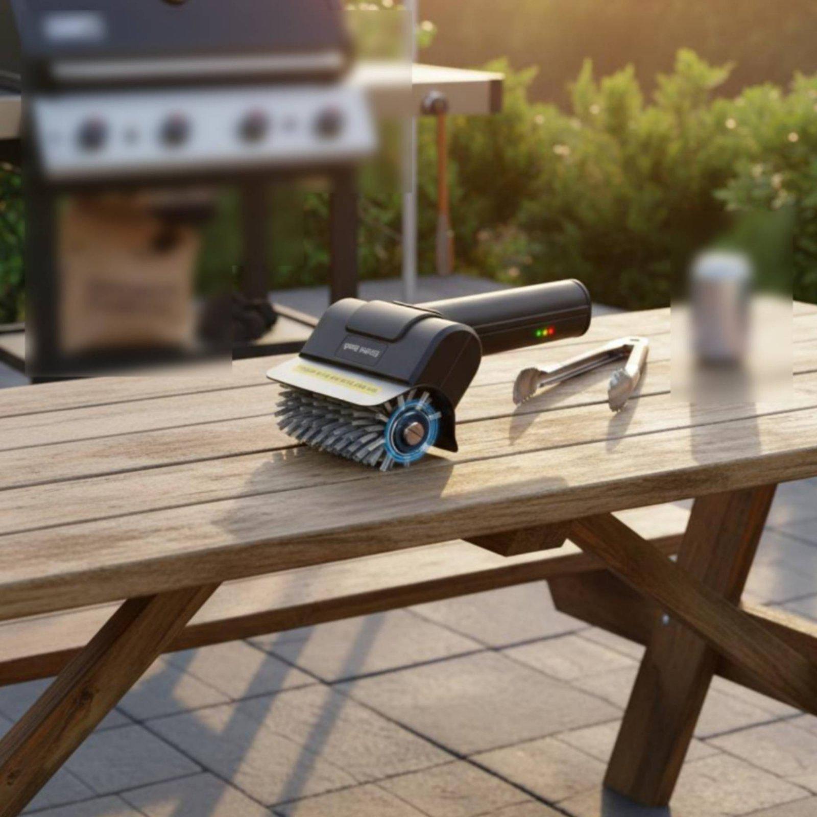 Camping Cooking Electric - فرشاة تنظيف الشواية الكهربائية قابلة للشحن