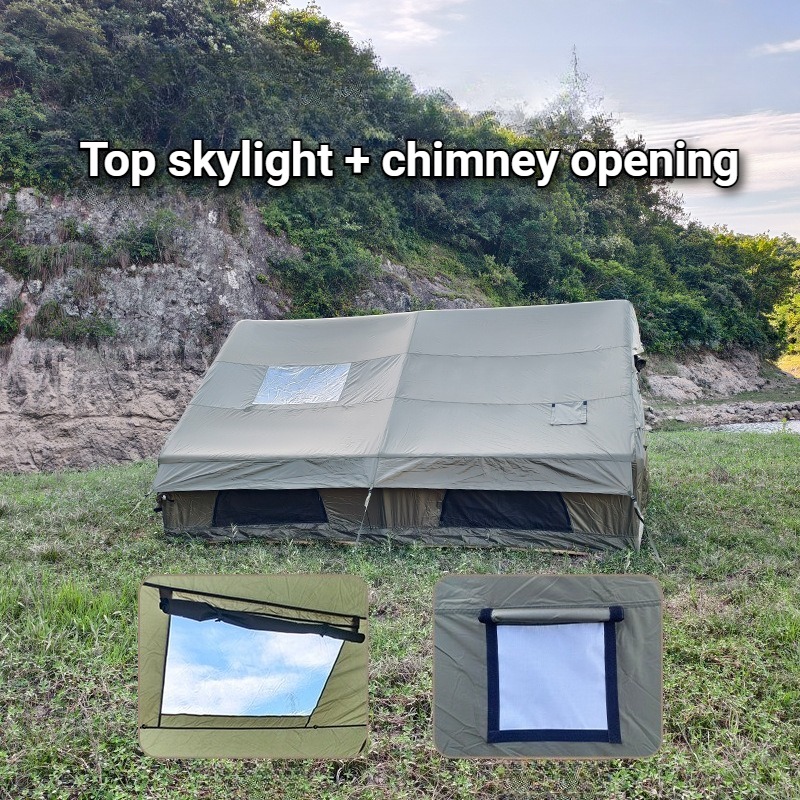خيام تخييم واسعة للعائلة في ال - مراجعة Camping Cooking Tent وسعره