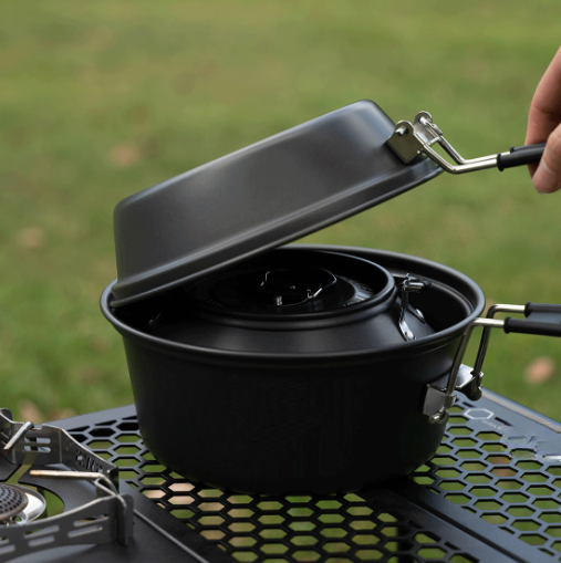 مجموعة أواني طهي خفيفة الوزن م - مراجعة Camping Cooking Kettle وسعره
