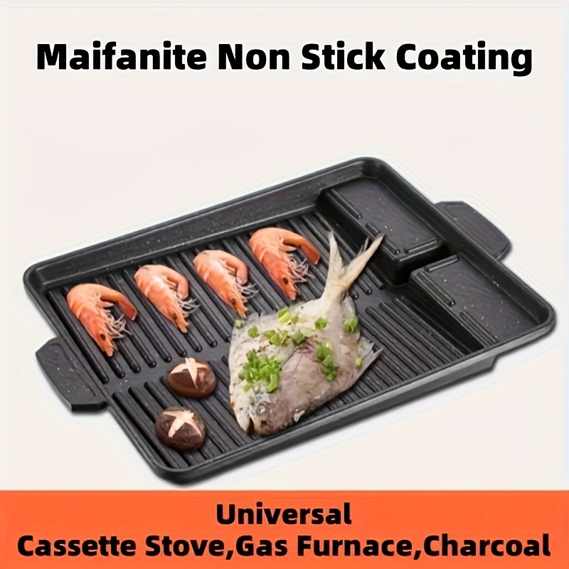 صينية شواء كورية للحوم مطلية ب - مراجعة Camping Cooking Cupboard وسعره