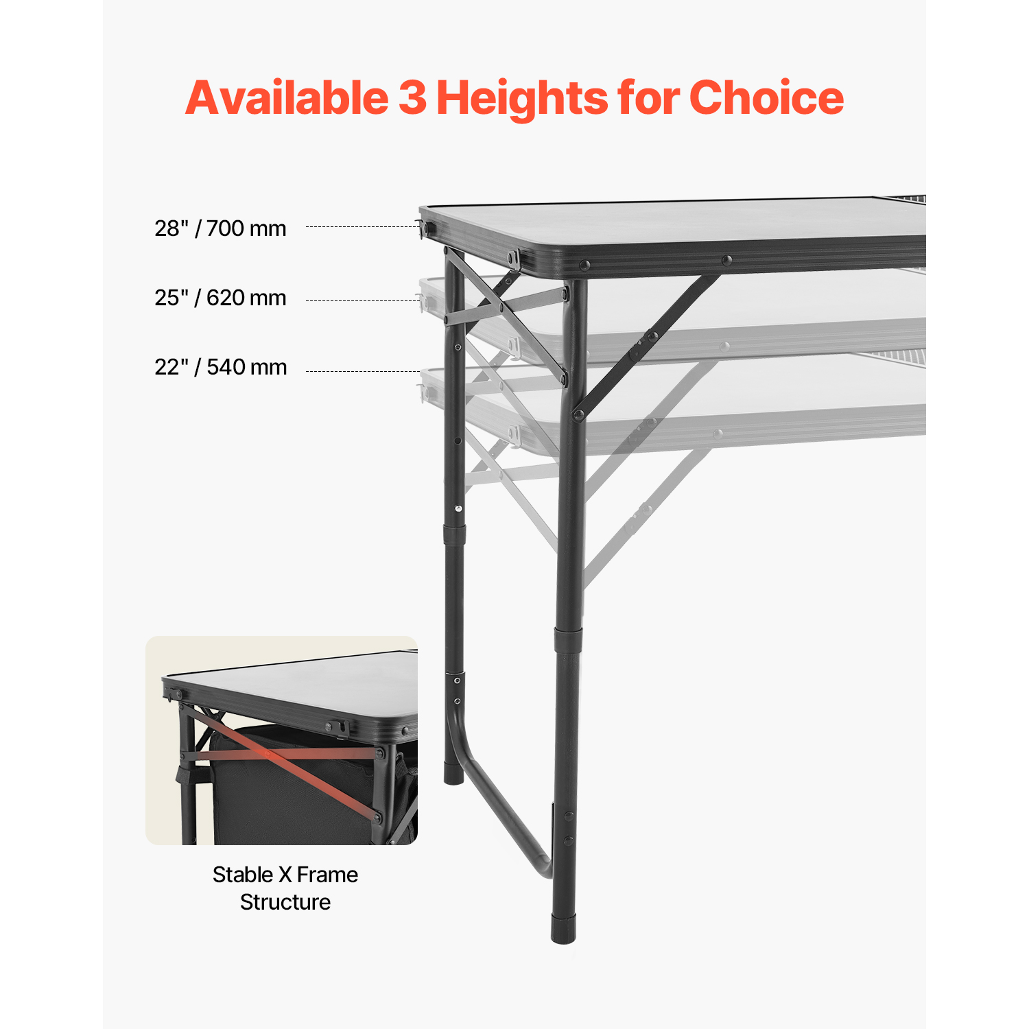 طاولة مطبخ للتخييم من سوكسي با - مراجعة Camping Cooking Table With Storage وسعره