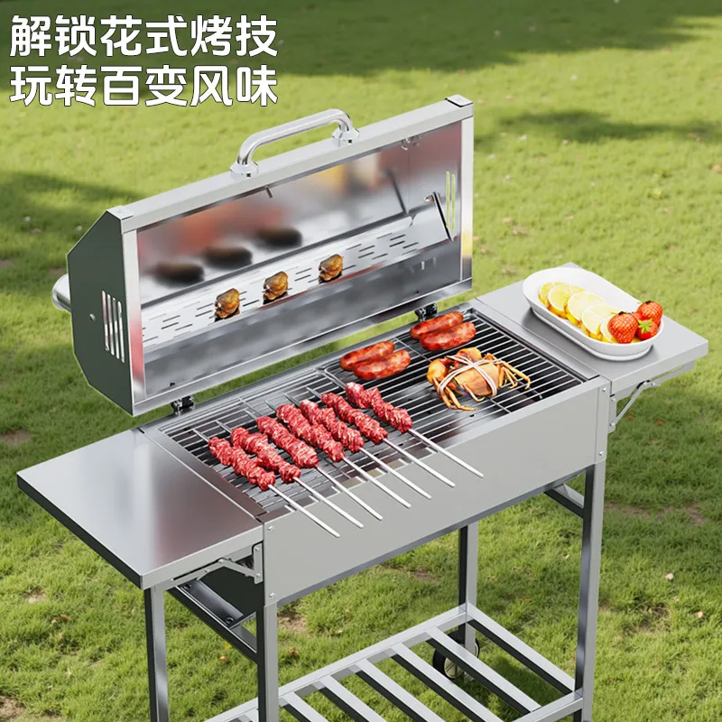 شواية فراشة من الفولاذ المقاوم - مراجعة Camping Cooking Area وسعره