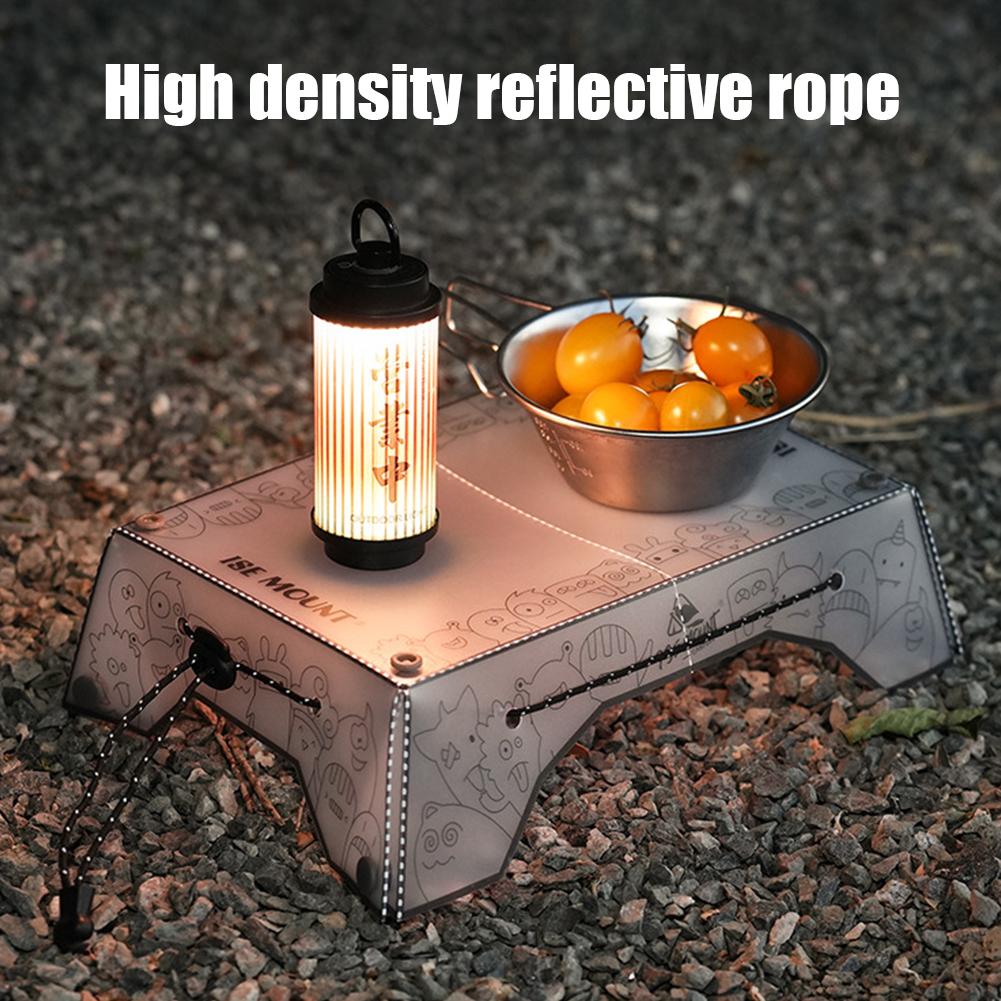 طاولة تخييم محمولة متعددة الطي - مراجعة Camping Cooking Table With Storage وسعره