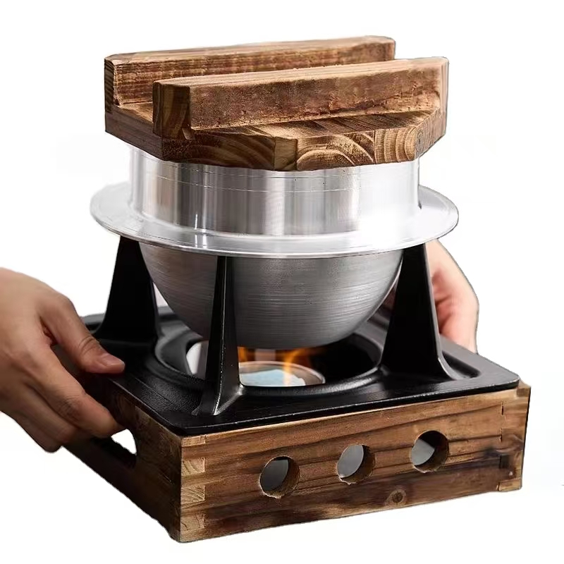 قدر أرز ياباني الطراز مع موقد  - مراجعة Camping Cooking Rice وسعره