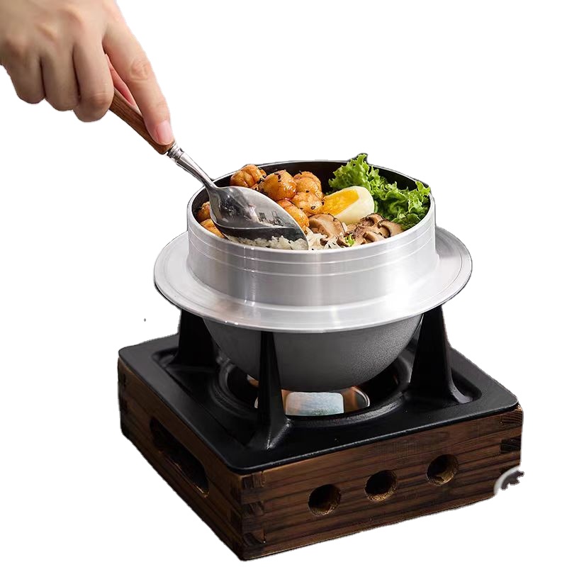قدر أرز ياباني الطراز مع موقد  - مراجعة Camping Cooking Rice وسعره