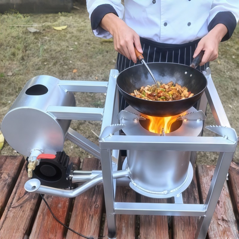موقد محمول مصنوع من فولاذ التي - مراجعة Camping Cooking Area وسعره