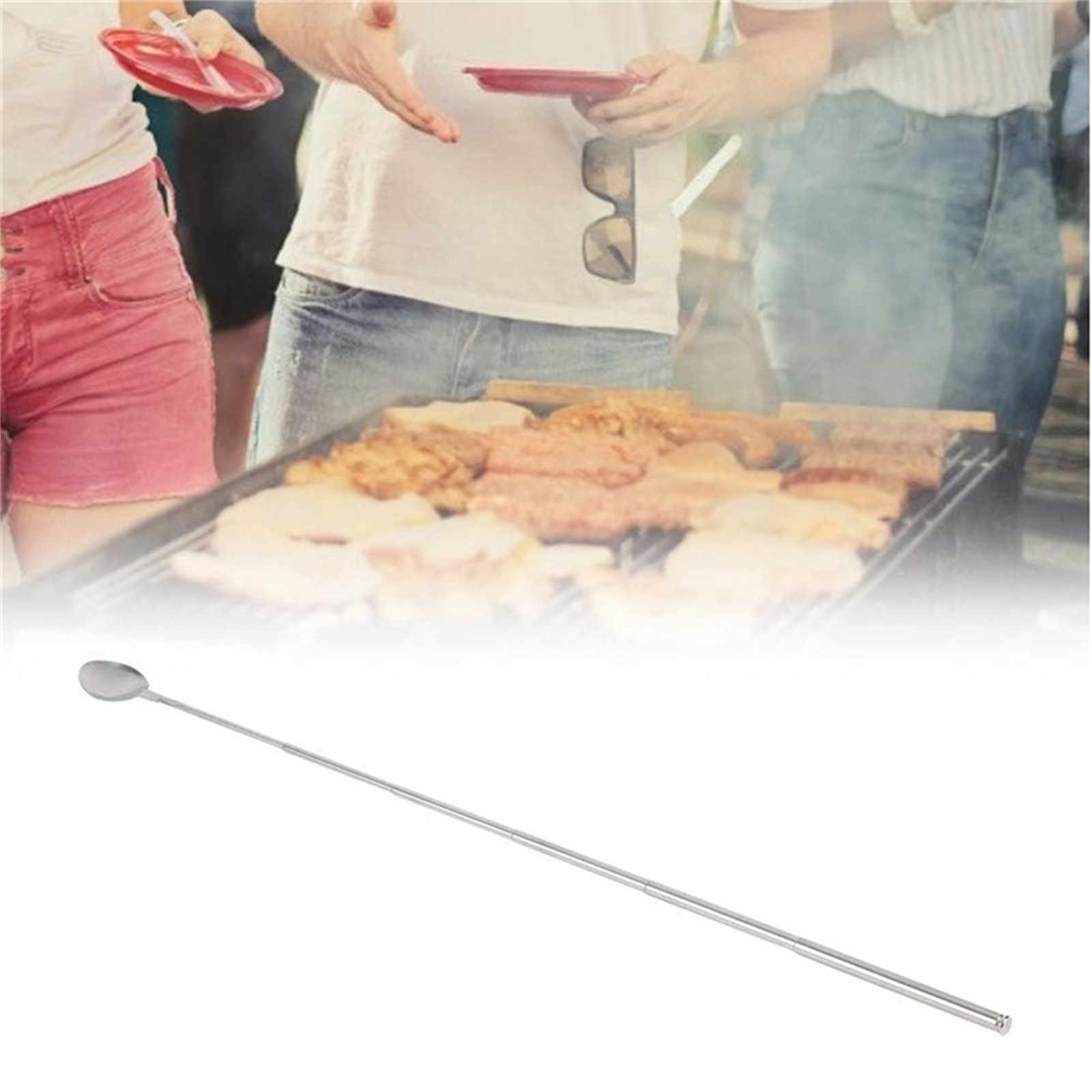 أدوات شواء تلسكوبية قابلة للسح - مراجعة Camping Cooking Utensil Set وسعره
