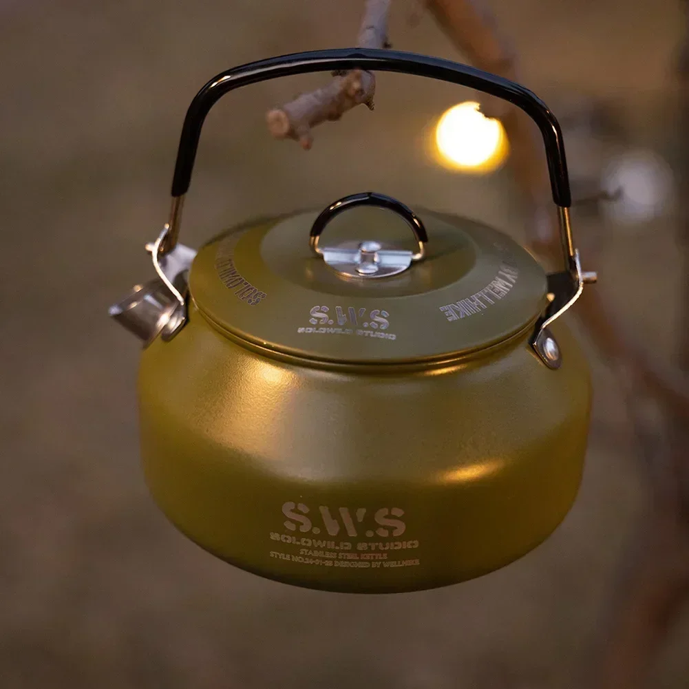 غلاية من الفولاذ المقاوم للصدأ - مراجعة Camping Cooking Kettle وسعره