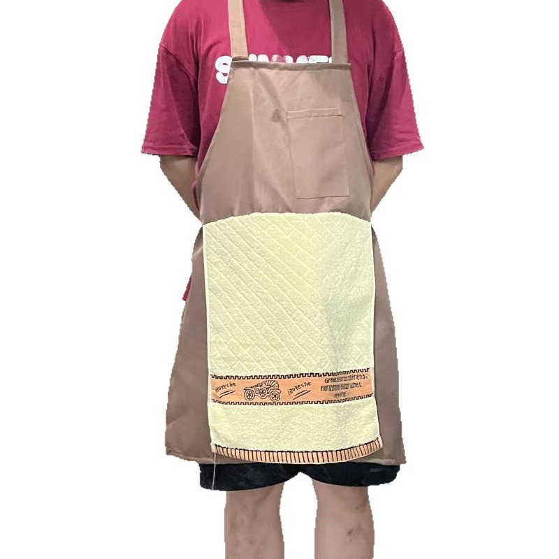 مريلة مطبخ مضحكة للمطبخ بجيب م - مراجعة Camping Cooking Apron وسعره