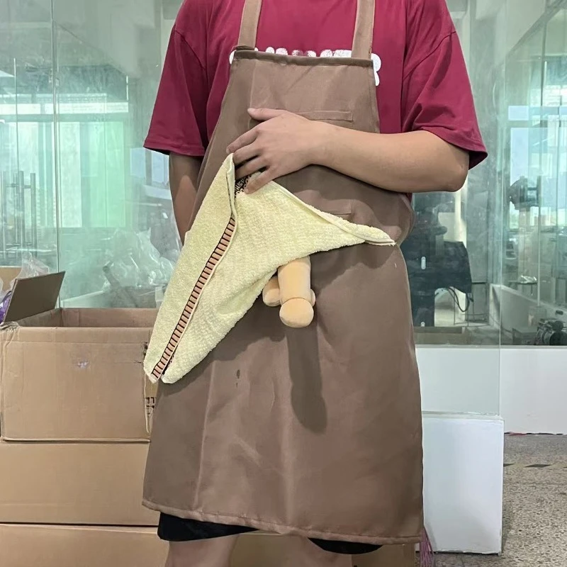 مريلة مطبخ مضحكة للمطبخ بجيب م - مراجعة Camping Cooking Apron وسعره
