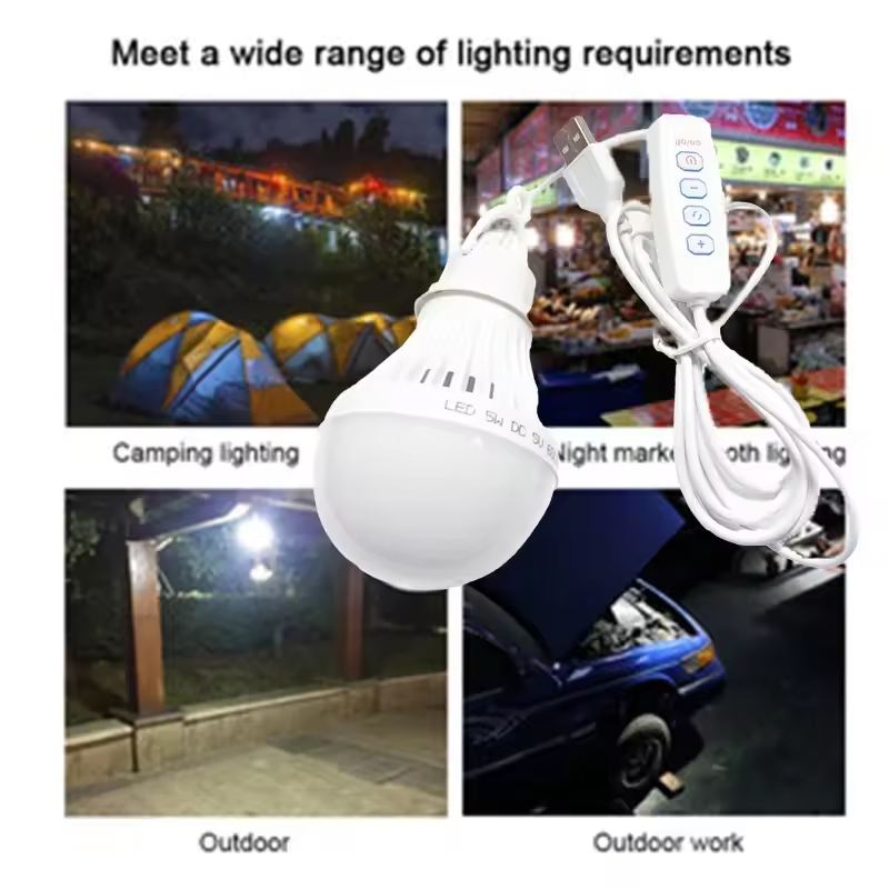 5 واط Led مخيم ضوء Usb لمبة ال - مراجعة Camping Cooking Tent وسعره