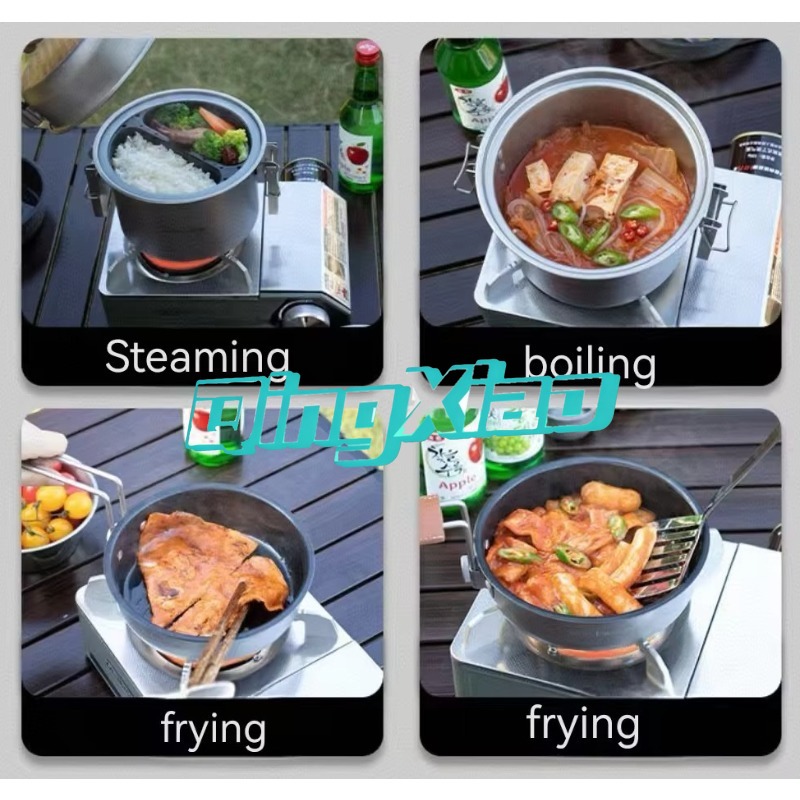 وعاء طهي متعدد الوظائف للتخييم - مراجعة Camping Cooking Rice وسعره
