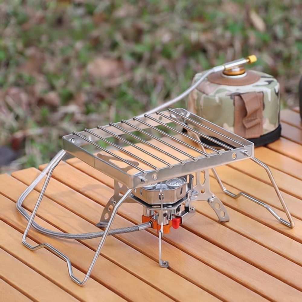 رف شواء قابل للطي، مصنوع من ال - مراجعة Camping Cooking Kettle وسعره
