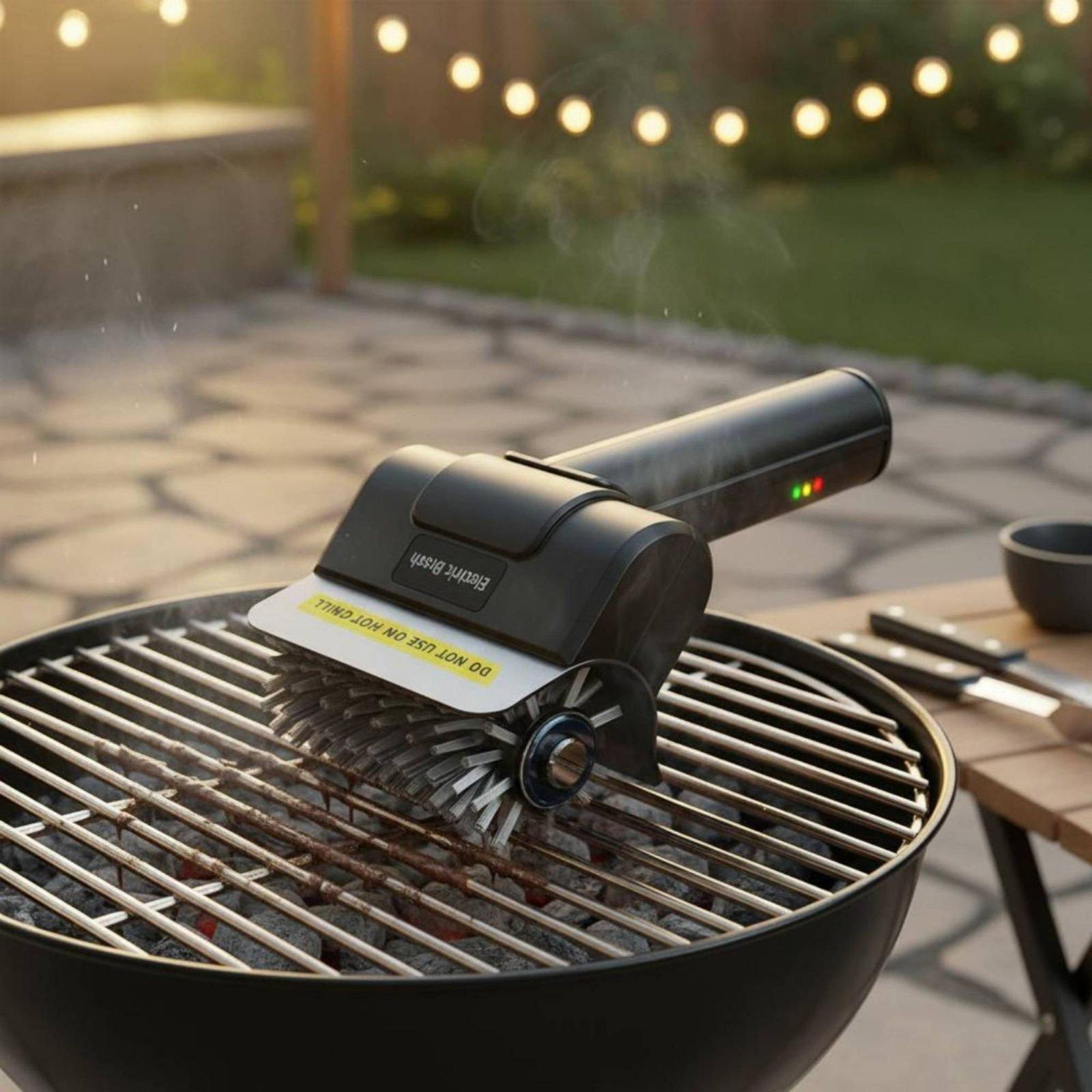 فرشاة تنظيف الشواية الكهربائية - مراجعة Camping Cooking Electric وسعره