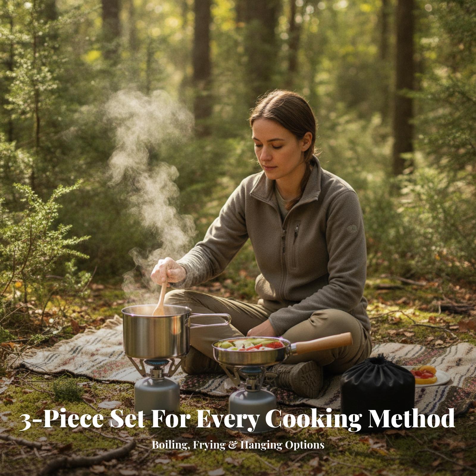 قدر طهي خارجي من الفولاذ المقا - مراجعة Camping Cooking Kettle وسعره