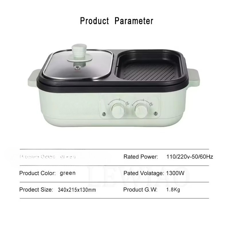 وعاء شواء غير لاصق متعدد الوظا - مراجعة Camping Cooking Electric وسعره