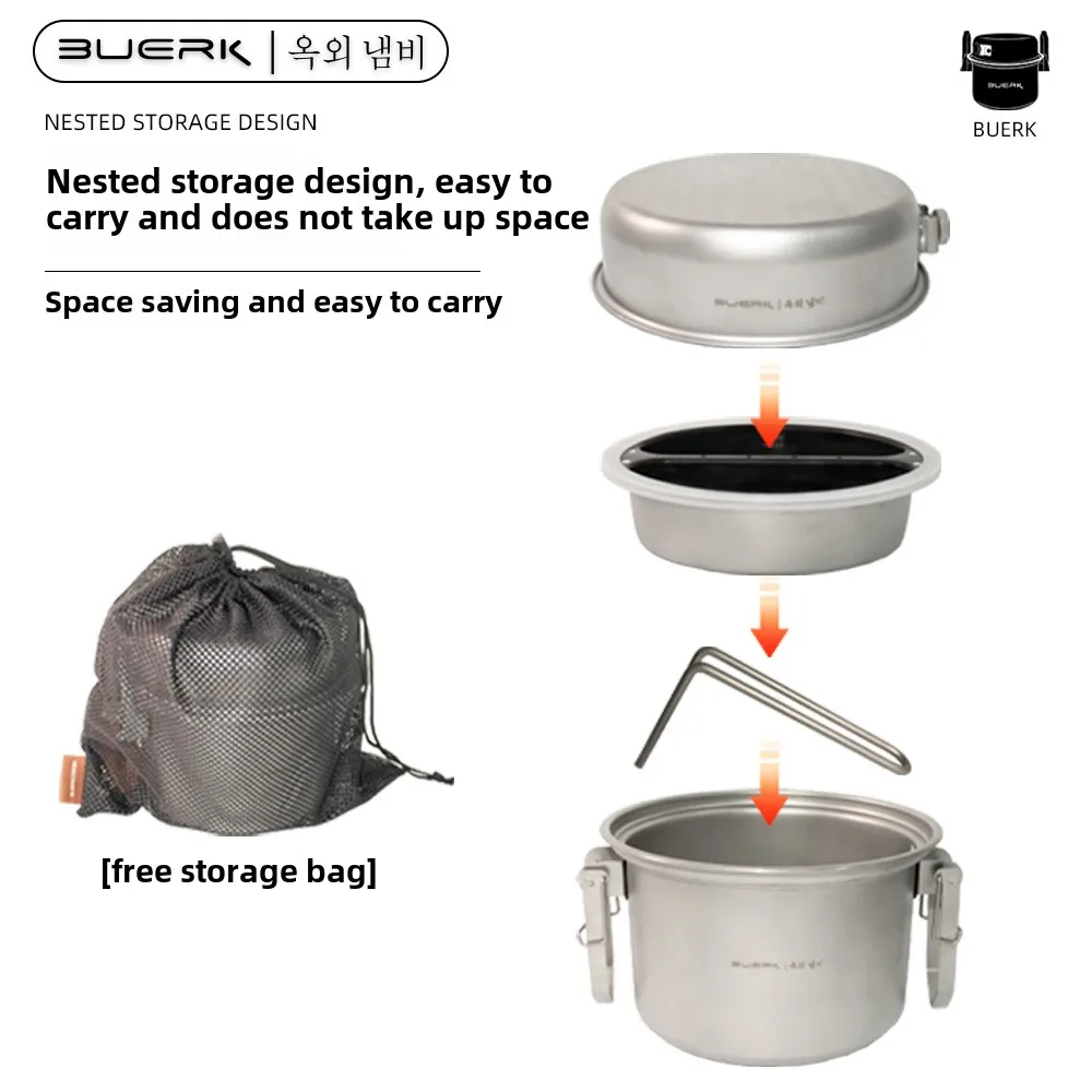 وعاء تبخير وقلي متعدد الوظائف  - مراجعة Camping Cooking Rice وسعره