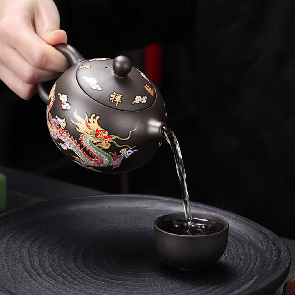 135-350 مللي إبريق شاي التنين  - مراجعة Camping Cooking Kettle وسعره