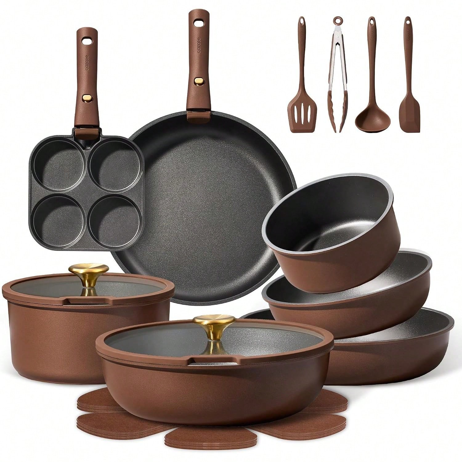 كاروت، طقم أواني طهي 25 قطعة غ - مراجعة Camping Cooking Set Detachable Handle وسعره