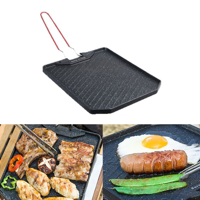 مقلاة شواء للتخييم في الهواء ا - مراجعة Camping Cooking Cupboard وسعره