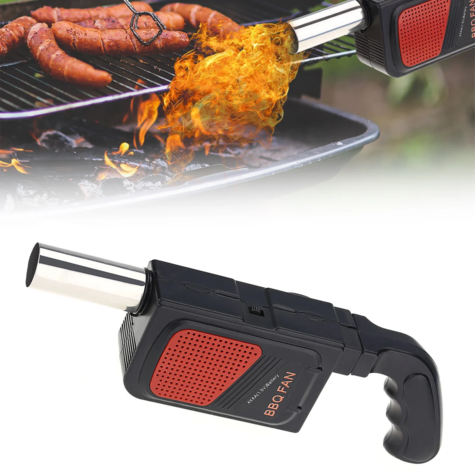 مروحة شواء كهربائية محمولة بال - مراجعة Camping Cooking Electric وسعره