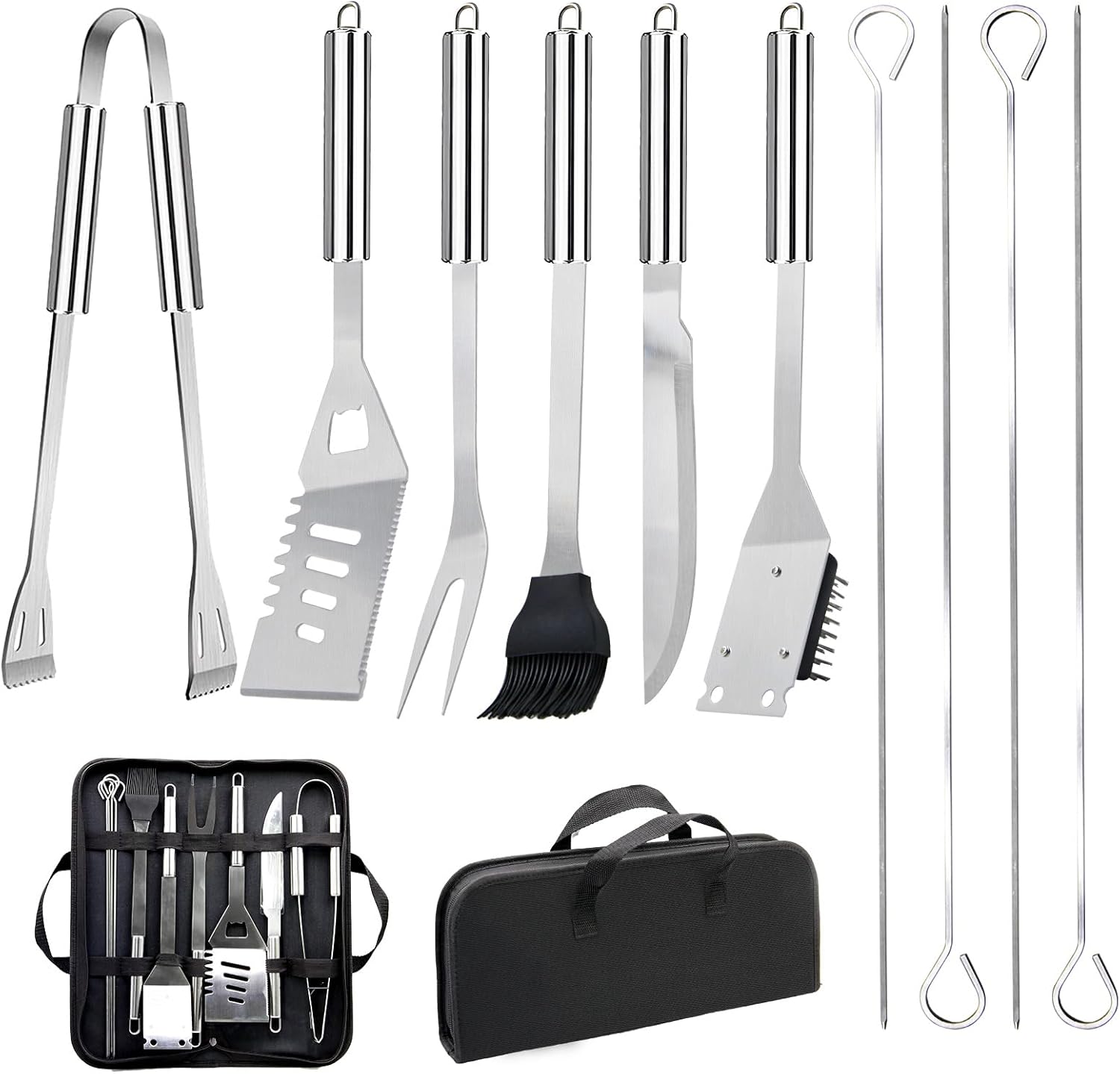 مجموعة أدوات الشواء من الفولاذ - مراجعة Camping Cooking Utensil Set وسعره