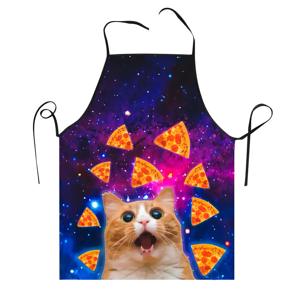 68X95cm للجنسين الفضاء البيتزا - مراجعة Camping Cooking Apron وسعره