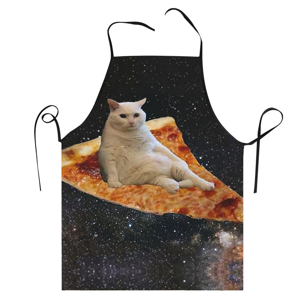 68X95cm للجنسين الفضاء البيتزا - مراجعة Camping Cooking Apron وسعره