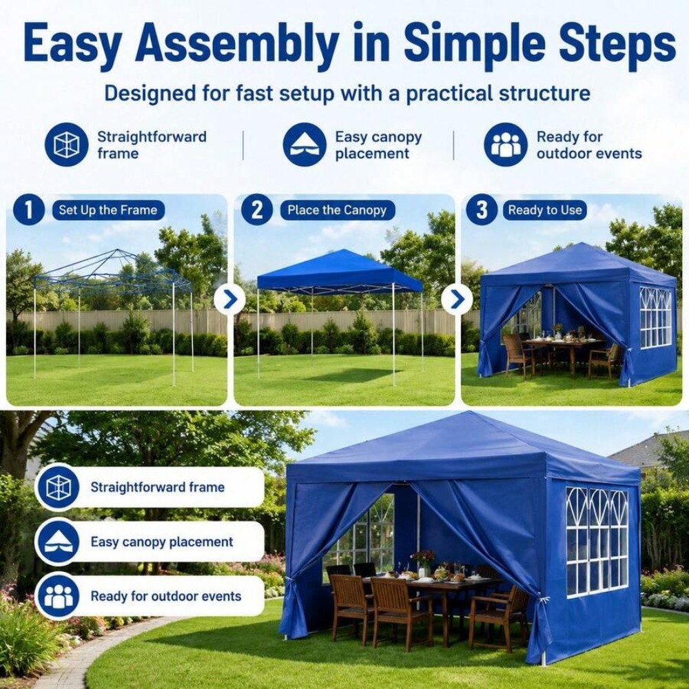خيمة جازيبو خارجية قابلة للطي  - مراجعة Camping Cooking Tent وسعره