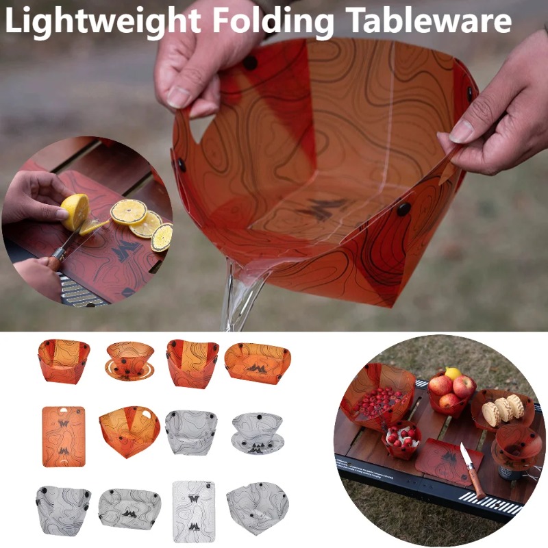 أدوات مائدة للتخييم قابلة للطي - مراجعة Camping Cooking Disc وسعره
