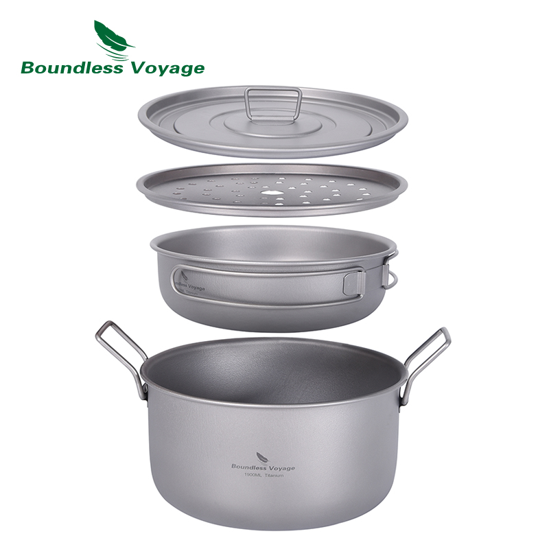 رحلة لا حدود لها-وعاء طهي متعد - مراجعة Camping Cooking Utensil Set وسعره